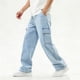 thumbnail image 4 of Niños Jeans Niñas de Moda Delgado Elástico Pantalones de Longitud Completa para Niños Niñas, 4 of 5
