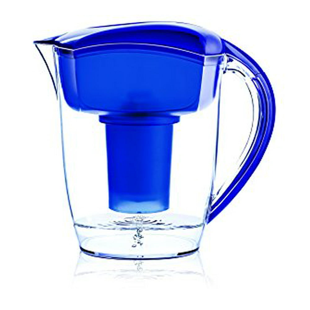 Santevia Water Systems Alkaline Water Pitcher, Blue