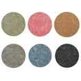 thumbnail image 2 of Napperons Ronds en Cuir PU Imperméables pour Table de Cuisine sous-Verres à Café, 2 of 7