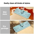 thumbnail image 3 of Kitchen + Home Wash & Dry Mop , Self Cleaning Flat Mop and Bucket System with 2/6Pcs Reusable Microfiber Mop Pads  for Home Kitchen Floor Cleaning, 3 of 8