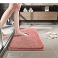 thumbnail image 2 of DEKAXID - 1 alfombra de baño absorbente antideslizante de felpa para bañera, alfombra gruesa para puerta de inodoro, accesorios de baño, decoración del hogar y habitación, 2 of 7
