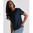 thumbnail image 3 of Hanes Originals Womens Relaxed Fit Tri-Blend T-Shirt, 3 of 4