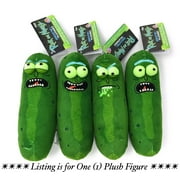 Funko Galactic Plushies: Rick and Morty - Pickle Rick (Assorted Expressions)