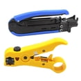 thumbnail image 2 of Rg6 / 59/11 Herramienta De Compresión Coaxial Conector Coaxial Cable Crimper Stripper Kit Sunnimix Engarzadora de cable coaxial, 2 of 5