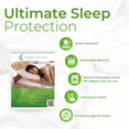 thumbnail image 4 of Standard Zippered Crib Mattress Cover or Box Spring Cover- Water Resistant Mattress Protector - Dust Mite & Allergen Proof & Bed Bug Proof, 4 of 6