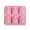 Pink, variant on Turtle Silicone for Baking Cake Gummy Crayon Soap Decoration DIY Chocolate Candy Dessert Making Kit