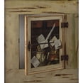 thumbnail image 2 of Cornelius Norbertus Gijsbrechts 20x22 Gold Ornate Framed and Double Matted Museum Art Print Titled - Trompe L’Oeil. a Cabinet of Curiosities with an Ivory Tankard (1670), 2 of 4