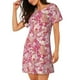 thumbnail image 2 of Fotbe Sweet Bata de Dormir para Mujer con Estampado, Camisón de Algodón de Manga Corta, Ropa de Dormir Casual, 2 of 6