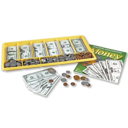 UPC 765023000412 product image for Learning Resources Giant Classroom Money Kit  Educational Toys  100 Pieces  Ages | upcitemdb.com