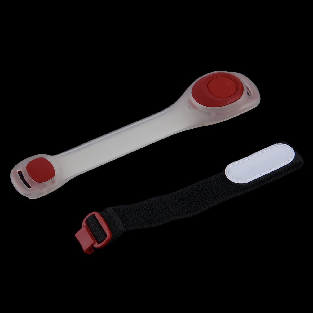 1Pc Reflective Safety Belt Arm Strap Night Cycling Running LED Armband Light 
