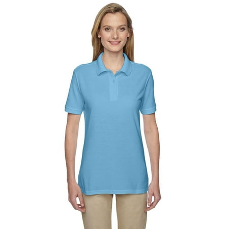 Jerzees 5.3 oz. 65/35 Easy-Care Polo (537WR) Light Blue, M