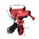 thumbnail image 2 of Soporte para teléfono para motocicleta Soporte para manillar Soporte para teléfono giratorio de aleación de aluminio de 360 ​​grados con cargador USB, rojo kenally EL5145-04B, 2 of 2