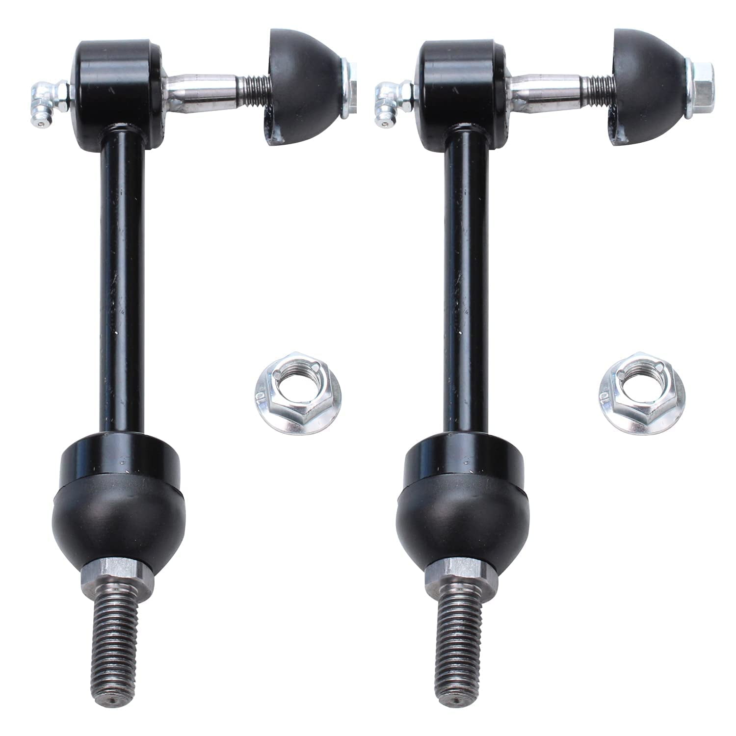 Detroit Axle - 10pc Suspension Kit for 1998-2002 Ford Crown Victoria Lincoln Town Car Mercury Grand Marquis, 4 Upper Lower Control Arms w/Ball Joints, 4 Tie Rods, 2 Sway Bars Replacement