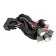 thumbnail image 1 of Car LED Light Headlight Wiring Harness Lighting Boost With For H4 Adapters Four Lights, 1 of 4