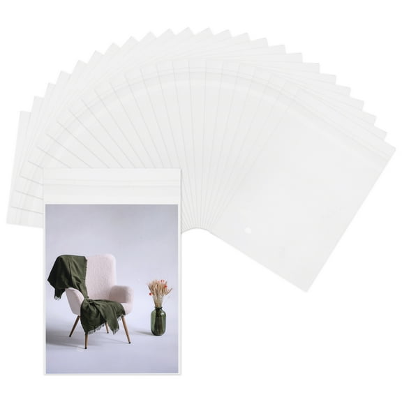 1000 Pack - 4 x 6 Inch Clear Resealable Cello Bags Plastic Poly(LDPE) Bag Fits Photos, Cards and Envelopes, Bracelet Packaging, Party Treat Bags