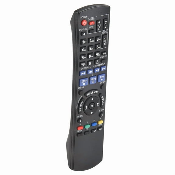 Remote Control N2QAYB000378 for Player DMP-BD60 DMP-BD80 DMP-BD35 DMP-BD605 DMP-BD601 DMP-BD80K,1 x Remote Control,Black