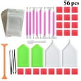 thumbnail image 2 of 56PCS 5D Diamond Painting Accessories DIY Diamond Tools Kit Embroidery Tool Kit, 2 of 10