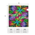 thumbnail image 4 of Yiaed Multicolored Beautiful Flower Print Mailbox Covers, Magnetic Mailbox Cover, Mail Box Covers for Garden Outdoor Decor Box Covers-25.5x21 in, 4 of 8