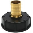 thumbnail image 1 of Quick Connect Nipple For 1000 L Tank, Multitanks Fitting, Brass Hose Connector, Ibc Tank Adapter, 1 of 3