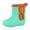 Green, variant on Ketyyh-chn99 Rain Boots for Toddler Girls Waterproof Shoes Kids Boys Girls Waterproof Rain Boots Kids Toddler Solid Color Boots Size for US 8,Blue