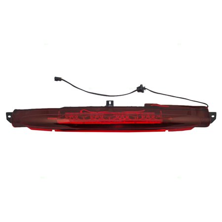 High Mount Brake Light BROCK Third 3rd Brake CHMSL Center High Mount Stop Light Lamp Replacement for Chevrolet Trailblazer Buick GMC Envoy SUV 15201921 ()