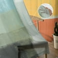 thumbnail image 5 of Semi Sheer Curtains 108 Inch Length 2 Panels Set, Sheer Kitchen Curtain Privacy Voile Window Curtain for Living Room Bedroom Rod Pocket Drapes, 5 of 7