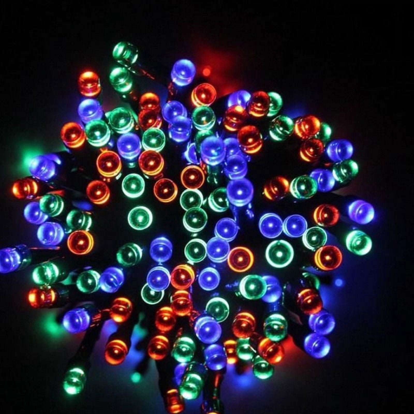Pack of 4 100 LED Multi Color Outdoor Solar String lights for Garden Wedding Party Lamps