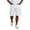 White #22, variant on Dresfit Mens Jean Shorts Wide Leg Baggy Casual Shorts Summer 2026 Lightweight Drawstring Jeans with Pockets Big and Tall Breathable Elastic Waist Short Pants Light Blue XL