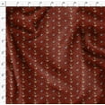 thumbnail image 4 of Soimoi Red polyester Crepe Fabric Arrow & Reindeer Kids Print Fabric by Yard 42 Inch Wide, 4 of 6