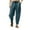 Blue, variant on Mlzmgr Men's Linen Pants Plus Size M-5XL Casual Beach Pants Drawstring Elastic Waist Straight Leg Pants for Men