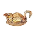thumbnail image 2 of Glass Fruit Bowl | Decorative Serving Bowl | Centerpiece for Dining Table | Home Decor | Handcrafted Flavin Glass | Wedding Gift | Housewarming Present | Living Room Decor | Tabletop Display, 2 of 6