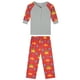 thumbnail image 2 of Inspire Chic Navidad Camisetas de Manga Larga con Pantalones Ropa de Casa Pijamas Conjuntos de Pijamas para Fiesta Familiar [Niños y Niñas] M Rojo, 2 of 4