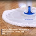 thumbnail image 2 of Quickie 2052223 Water Spin Mop Floor Cleaning System Microfiber Mop Head Refill, 2 of 5
