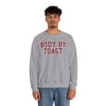 thumbnail image 5 of Toast Sweatshirt Gifts Crew Neck Shirt Long Sleeve Unisex, 5 of 7