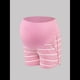 thumbnail image 2 of Pantalones Cortos de Maternidad para Mujer, con Bolsillos, para Dormir, Correr, Hacer Ejercicio y Estar en Casa Rosa M, 2 of 3