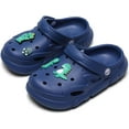 thumbnail image 3 of YUKTOPA Kids Boys Girls Cute Cartoon Clogs Shoes Lightweight Non Slip Garden Shoes Water Shower Beach Pool Slides Sandals, 3 of 12