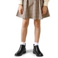 thumbnail image 7 of Rexoro Girls Ankle Boots Star Perforated Round Toe Low Heel Short Booties with Side Zipper for Toddler Little Kid Big Kid School Daily Wear, 7 of 7