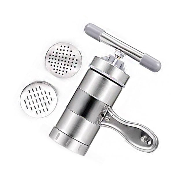 Moyic Máquina para hacer fideos, máquina prensadora de de acero inoxidable, resistente al óxido, fácil operación, utensilios de cocina, Cocina y Comedor