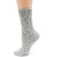 thumbnail image 4 of MIRMARU M105 Women's Winter 4 Pairs Wool and cotton Blend Crew Socks Collection, 4 of 5