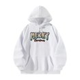 thumbnail image 1 of Sudaderas con capucha de Navidad Sudadera con capucha Hombro caído Casual para mujeres Niñas Clásico S, 1 of 8