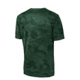 thumbnail image 6 of Sport Tek Adult Male Men CamoHex Short Sleeves T-Shirt Forest Green Small, 6 of 6
