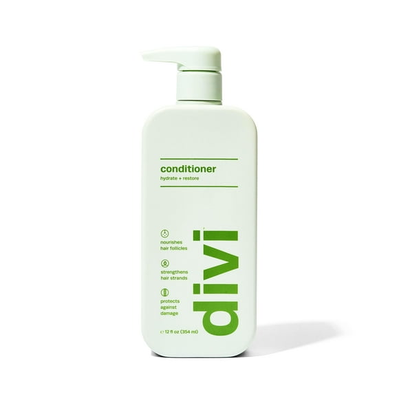 divi Original Formula Ultra Nourishing Conditioner - Detangle Fight Frizz and Soften the Hair - Recommended for Dry Thick Coarse Hair - 12 Fl Oz