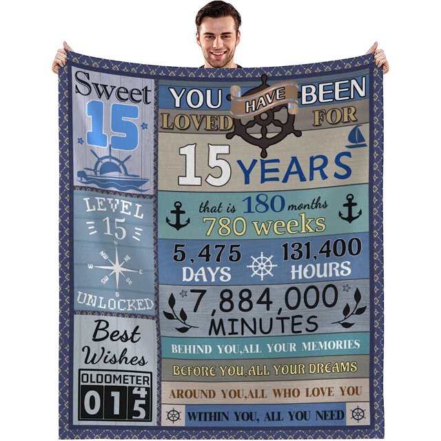 LHSHID Best Gifts for 18th Year Old Boys Blanket Flannel Soft and Comfortable Anti static Bed Sofa Blanket 50x60in
