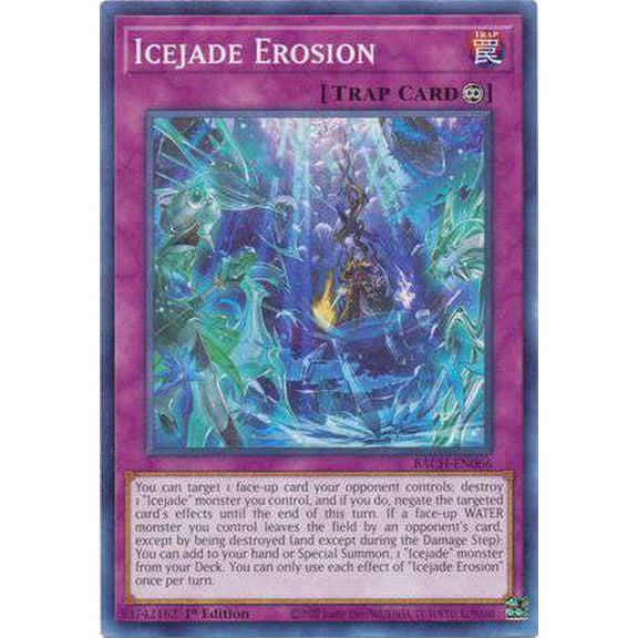 YuGiOh Battle of Chaos Common Icejade Erosion BACH-EN066
