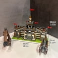 thumbnail image 3 of Battlefield Gates Building Blocks (460+ Pieces) Toy with Random Figures, Birthday Gifts, 3 of 7