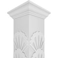 thumbnail image 4 of Ekena Millwork 8"W x 10'H Craftsman Classic Square Non-Tapered Bondi Fretwork Column w/ Crown Capital & Crown Base, 4 of 8