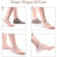 thumbnail image 4 of Plantilla invisible para aumentar la altura Plantilla para levantar el talón Refuerzo invisible para el pie Calcetines antideslizantes Plantillas invisibles para hombres y mujeres 1,6 pulgadas, 4 of 7