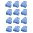 thumbnail image 1 of Top Headwear Bonnet Long d'Hiver Uni - 12 Pcs en Gros - Bleu Ciel, 1 of 2