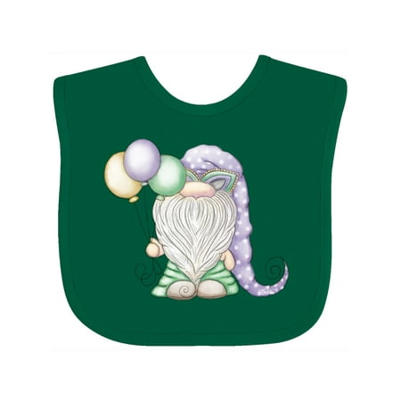 

Inktastic Mardi Gras Gnome Gift Baby Boy Bib