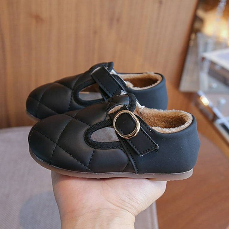 toddler girl winter dress shoes Eczipvz Girls Dress Boots Size 1 Waterproof Slip Resistant Outdoor Winter Shoes Winter Shoes for Boys (Brown,10.5 Little Kid), Kids Unisex